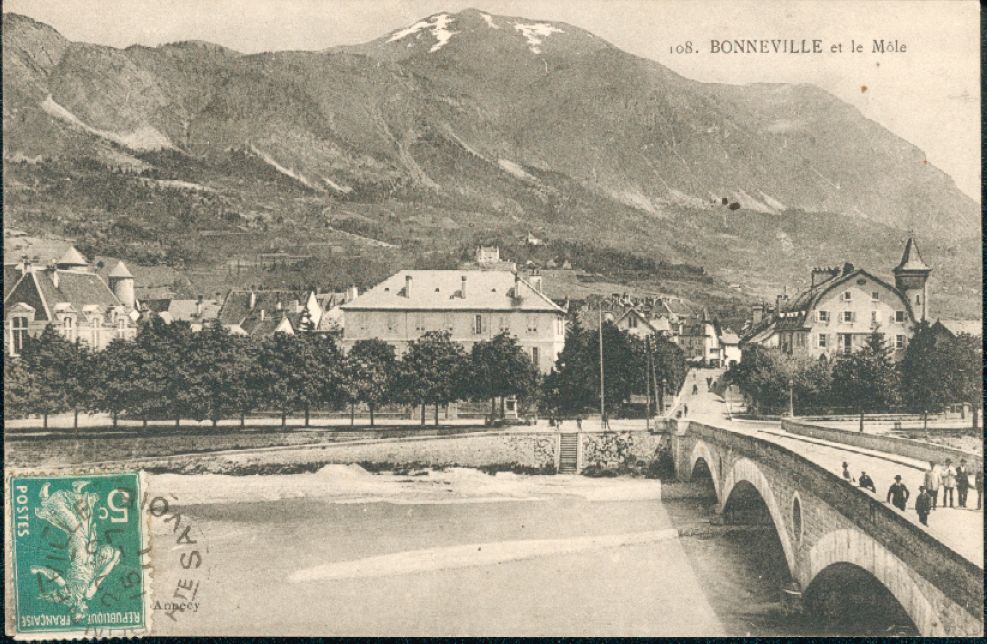 Le Môle depuis Bonneville