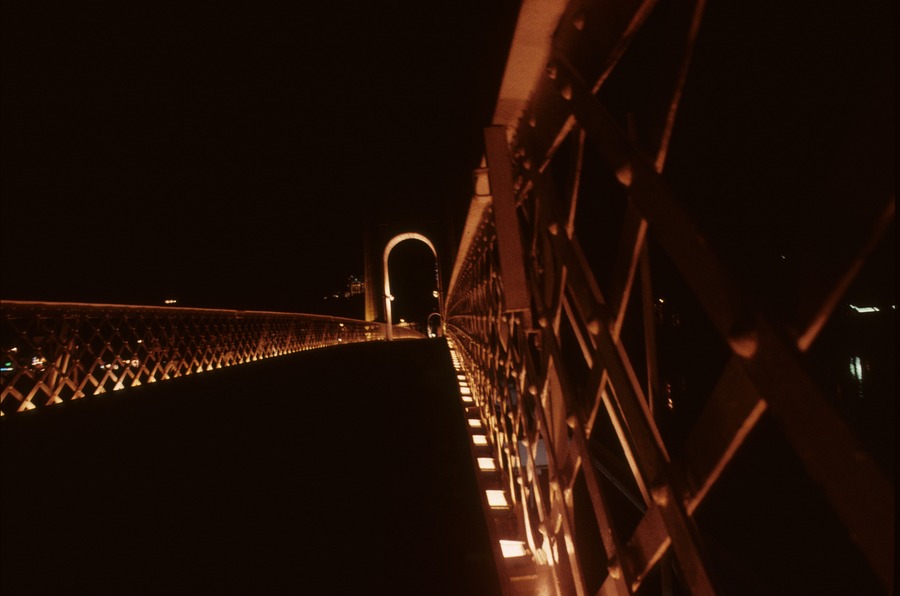 Lyon, passerelle du lycée Ampère #2637