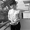 Tante Paule au balcon – 1964 - l:100, h:100