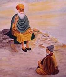 Here is the Guru's voice
