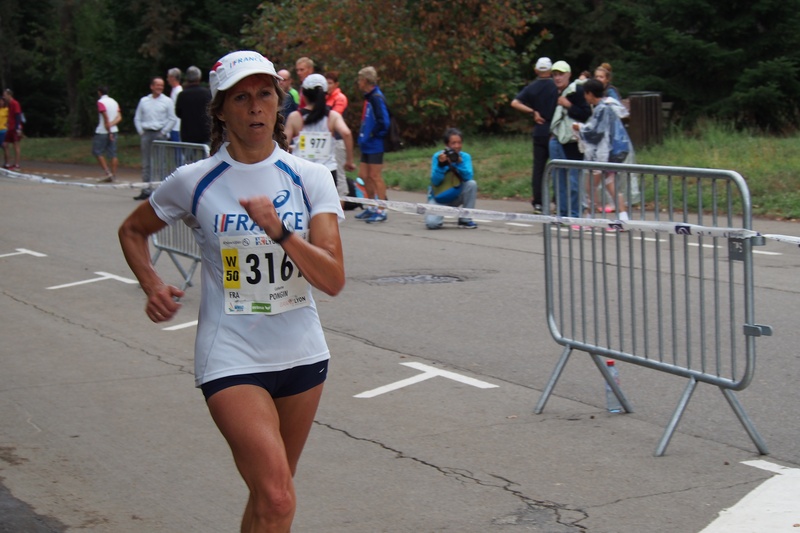 WMAC Lyon 2015, 10 août, 10km W50-64, Catherine Pongin