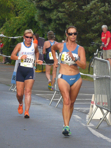 WMAC Lyon 2015, 14 août, 20km W, Sylvie Regnier, Daniela Ricciutelli