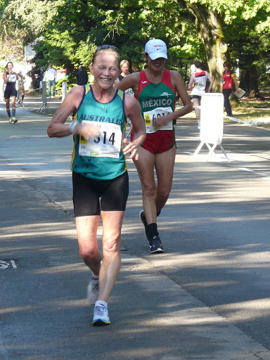 WMAC Lyon 2015, 14 août, 20km W, Heather Carr, Rosa Elvira Vazquez Garcia