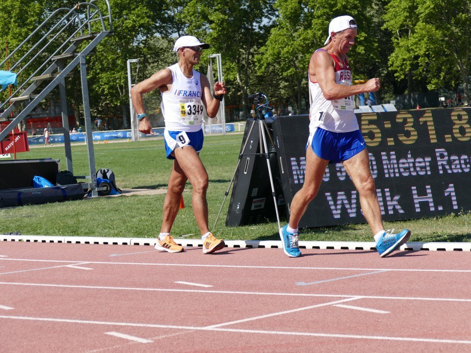 WMAC Lyon 2015, 6 août, 5000m M55b, Abdelaziz Seffari (3349) #669