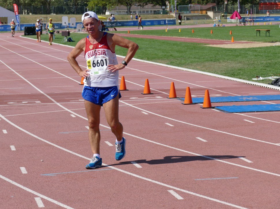 WMAC Lyon 2015, 6 août, 5000m M55b, Mikhail Kiselev (6601) #673 - l:970, h:727, 241858, JPEG