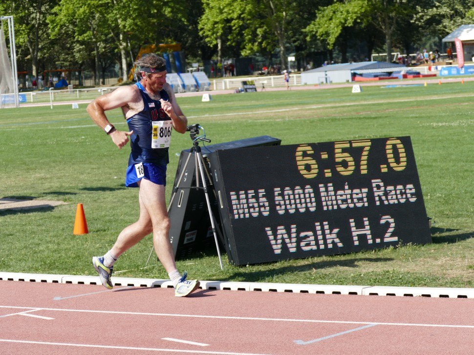 WMAC Lyon 2015, 6 août, 5000m M55a, Dave Talcott (8068) #736