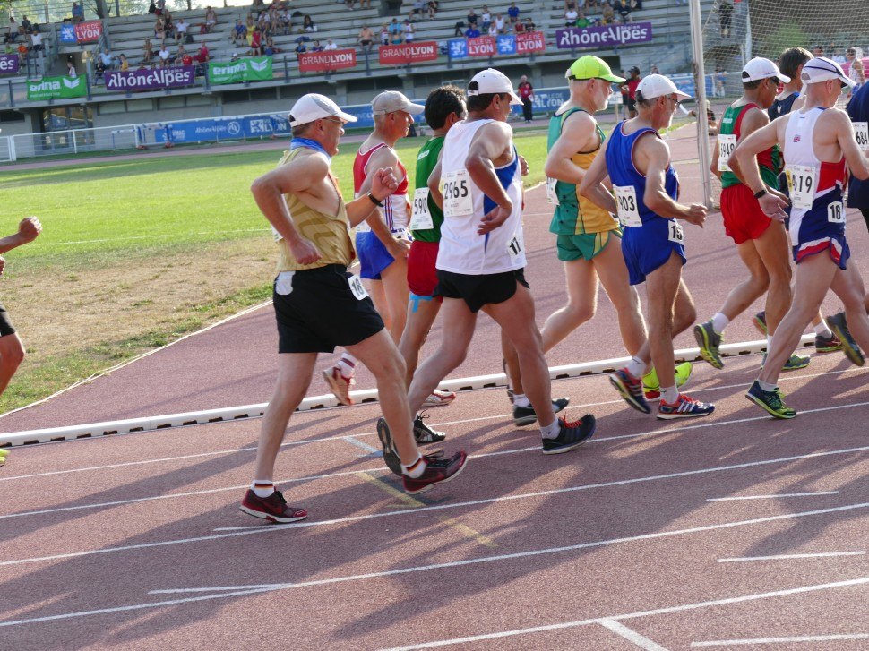 WMAC Lyon 2015, 6 août, 5000m M60, #10303