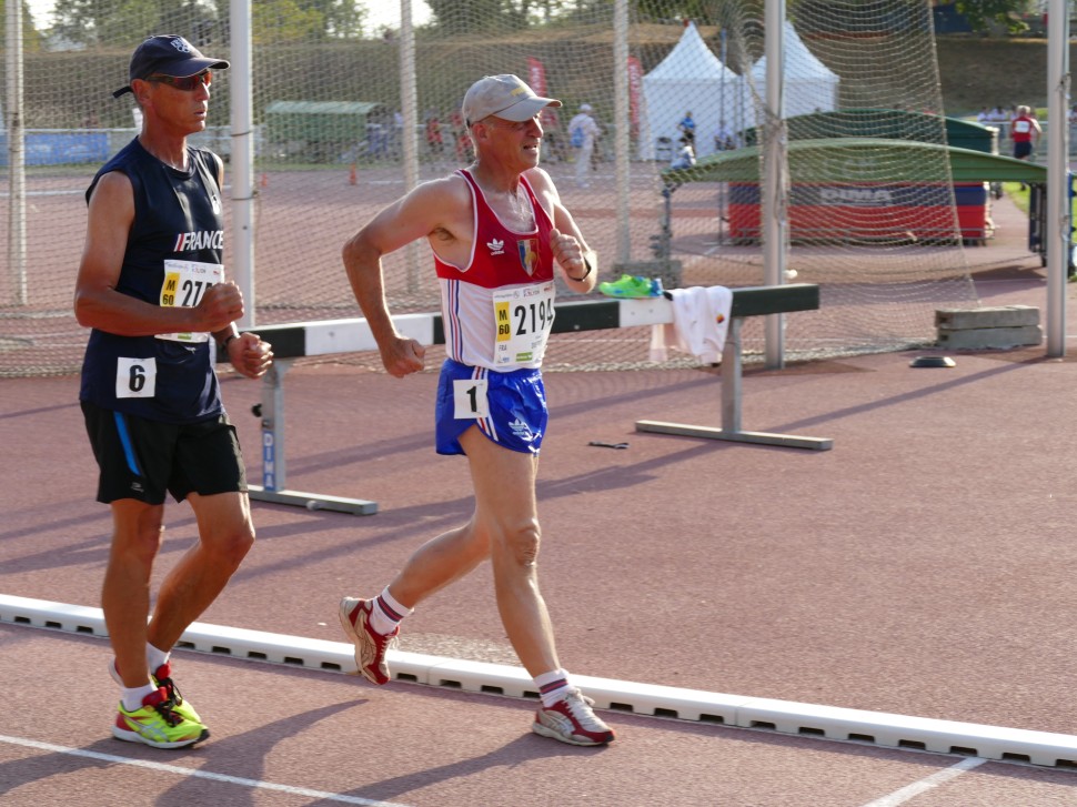 WMAC Lyon 2015, 6 août, 5000m M60, Loic Lemogne (2754), Christian Ducrot (2194) #10397 - l:970, h:727, 245337, JPEG