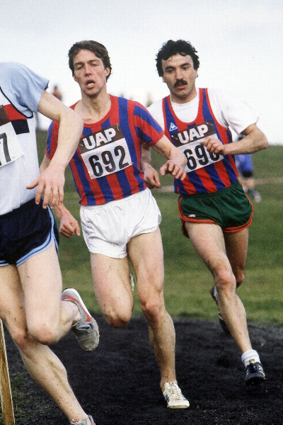Philippe Bacconnier (692) et Alain lapierre, Cross de Dijon 1985, #924 - l:400, h:600