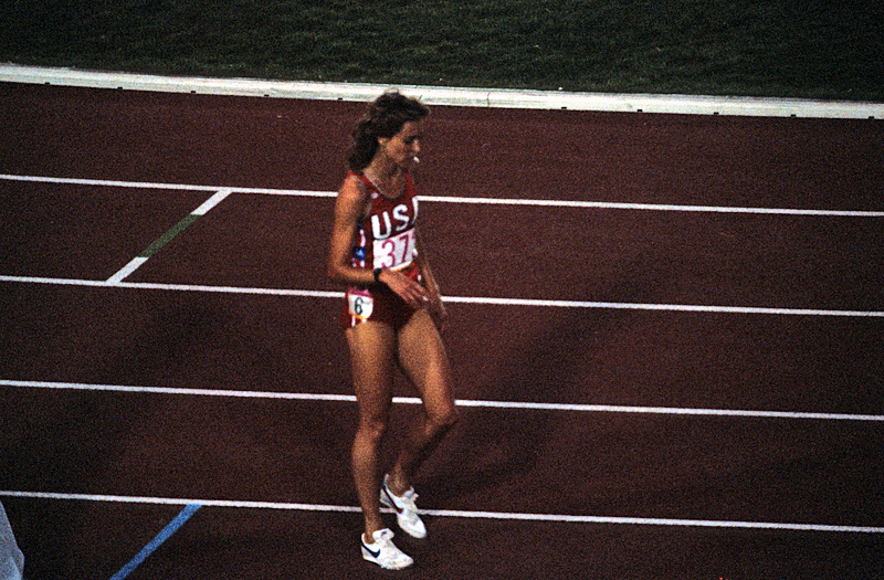 Mary Decker, 8 août, série du 3000m - l:800, h:525, 164616, JPEG