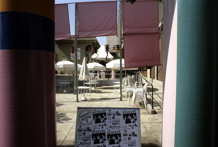 USC terrasse désertée