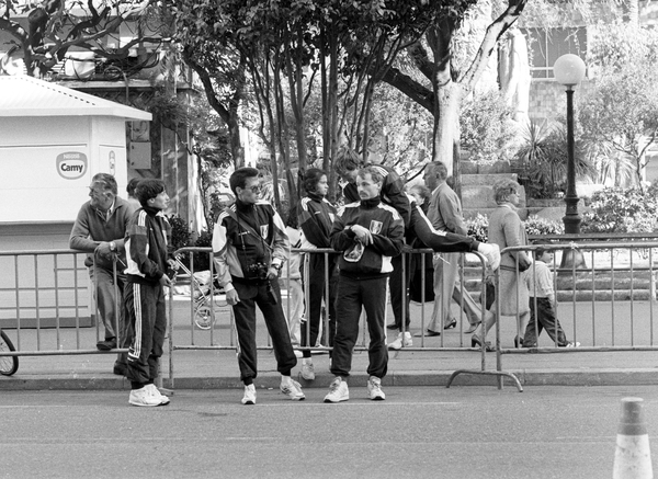 La Corogne 1988, trois équipiers