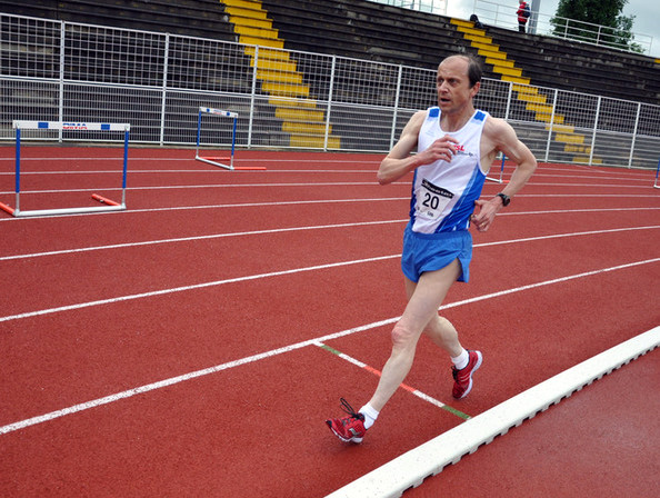 Dominique Guebey, the race walker