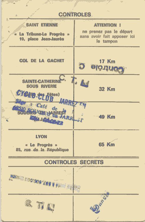 SaintéLyon, Carte de pointage, verso. w:491, h:750, 56419, JPEG SaintéLyon, Carte de pointage, verso. w:491, h:750, 56419, JPEG