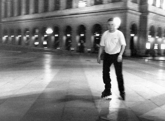 Photo de nuit, Lyon place Louis Pradel, Konica Hexar AF l:700, h:514 Photo de nuit, Lyon place Louis Pradel, Konica Hexar AF l:700, h:514