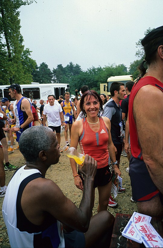 23 septembre 2007, semi marathon de Lyon - Annette Sergent l:540, h:821
