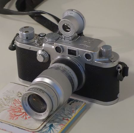 Leitz SGVOO sur Leica iiiF et Elmar 9cm