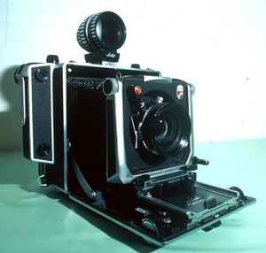 Linhof Master Technika, vue côté viseur télémètre