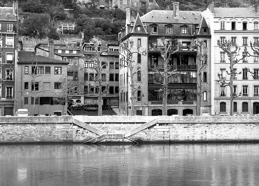 Quai Tilsitt, Saint-Georges Lyon, Linhof Master Technika l:900, h:648 Quai Tilsitt, Saint-Georges Lyon, Linhof Master Technika l:900, h:648