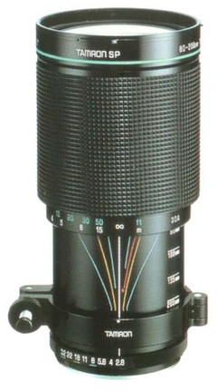Tamron SP 80-200 f:2.8 LD Adaptall l:240, h:431 Tamron SP 80-200 f:2.8 LD Adaptall l:240, h:431