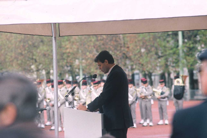 Michel Noir, maire de Lyon, 11-11-1994