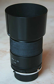 Tamron 90mm f:2.5 SP 52BB l:180, h:280 Tamron 90mm f:2.5 SP 52BB l:180, h:280