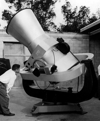 Telescope photo Baker-Nunn l:333, h:403, 43015, JPEG