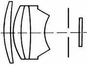 Carl Zeiss 1:2.8 f=18cm Olympia Sonnar l:180, h:134, 16443, JPEG