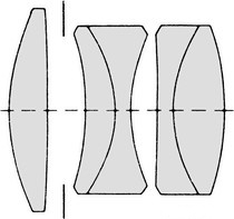 Schéma formule optique Elmarit 90 2.8 l:210, h:197, 17157, JPEG