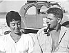 Paule et Jacques, désert de Lybie